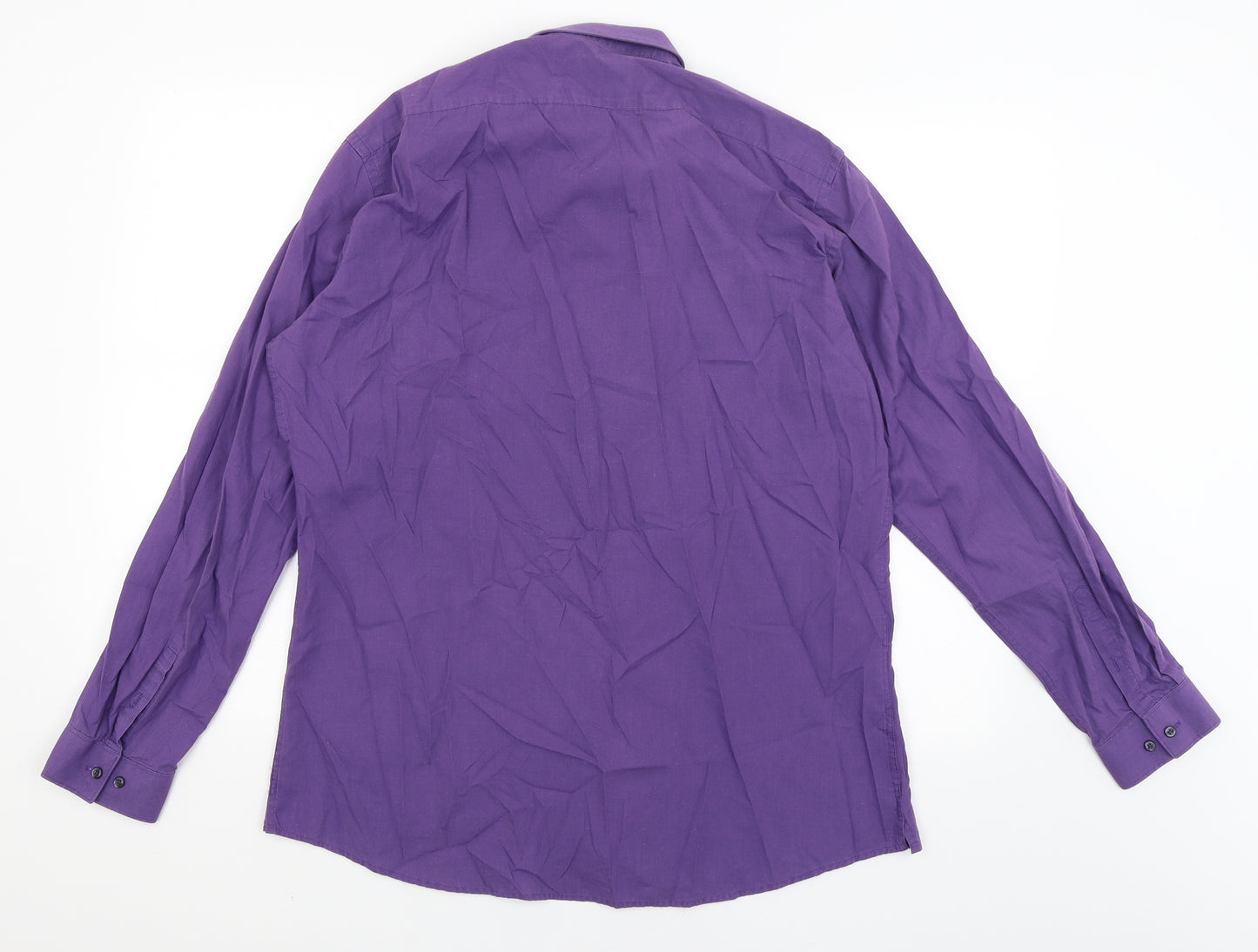 NEXT Mens Purple    Dress Shirt Size 17