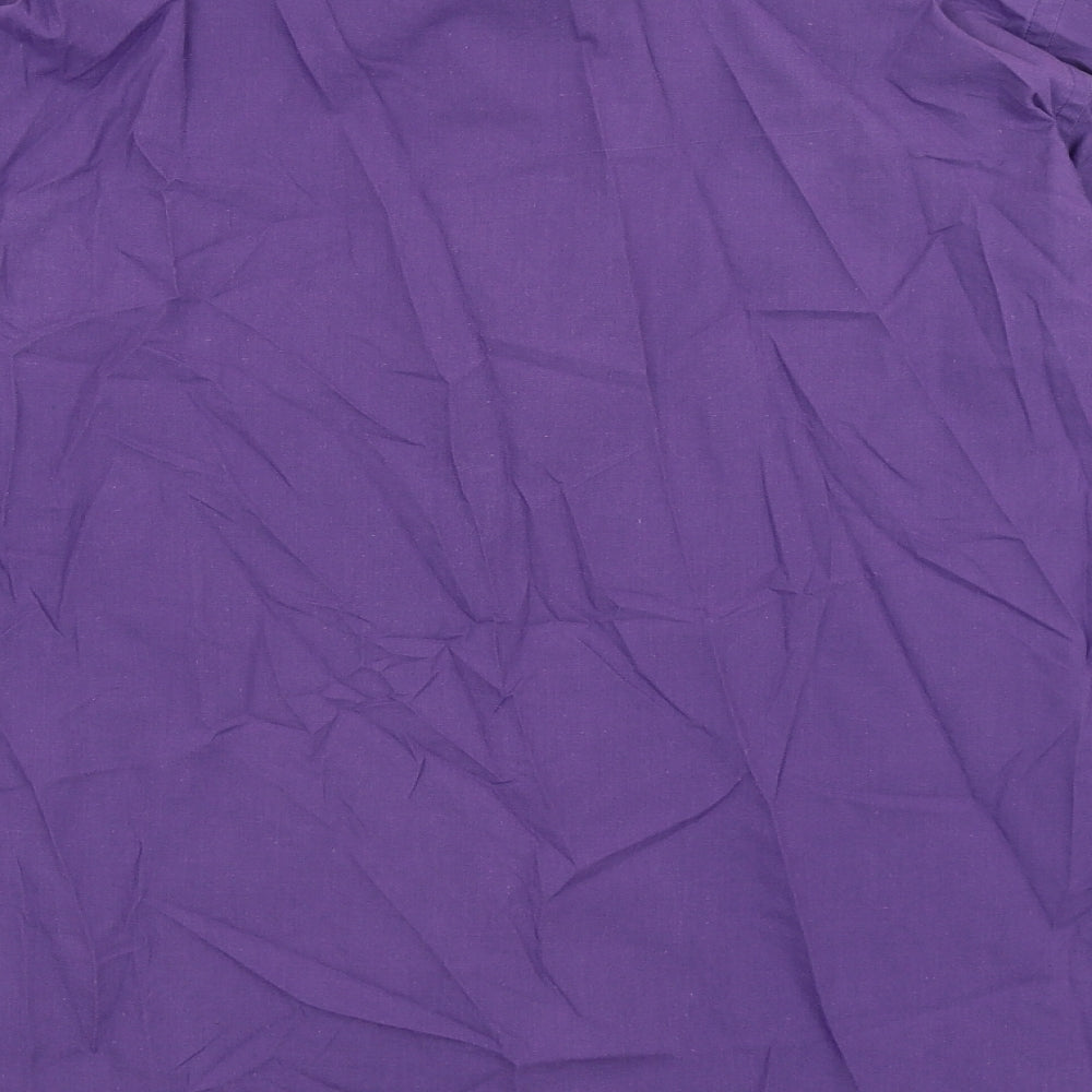 NEXT Mens Purple    Dress Shirt Size 17
