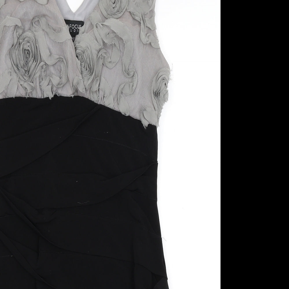 En Focus Womens Black   Bodycon  Size 10
