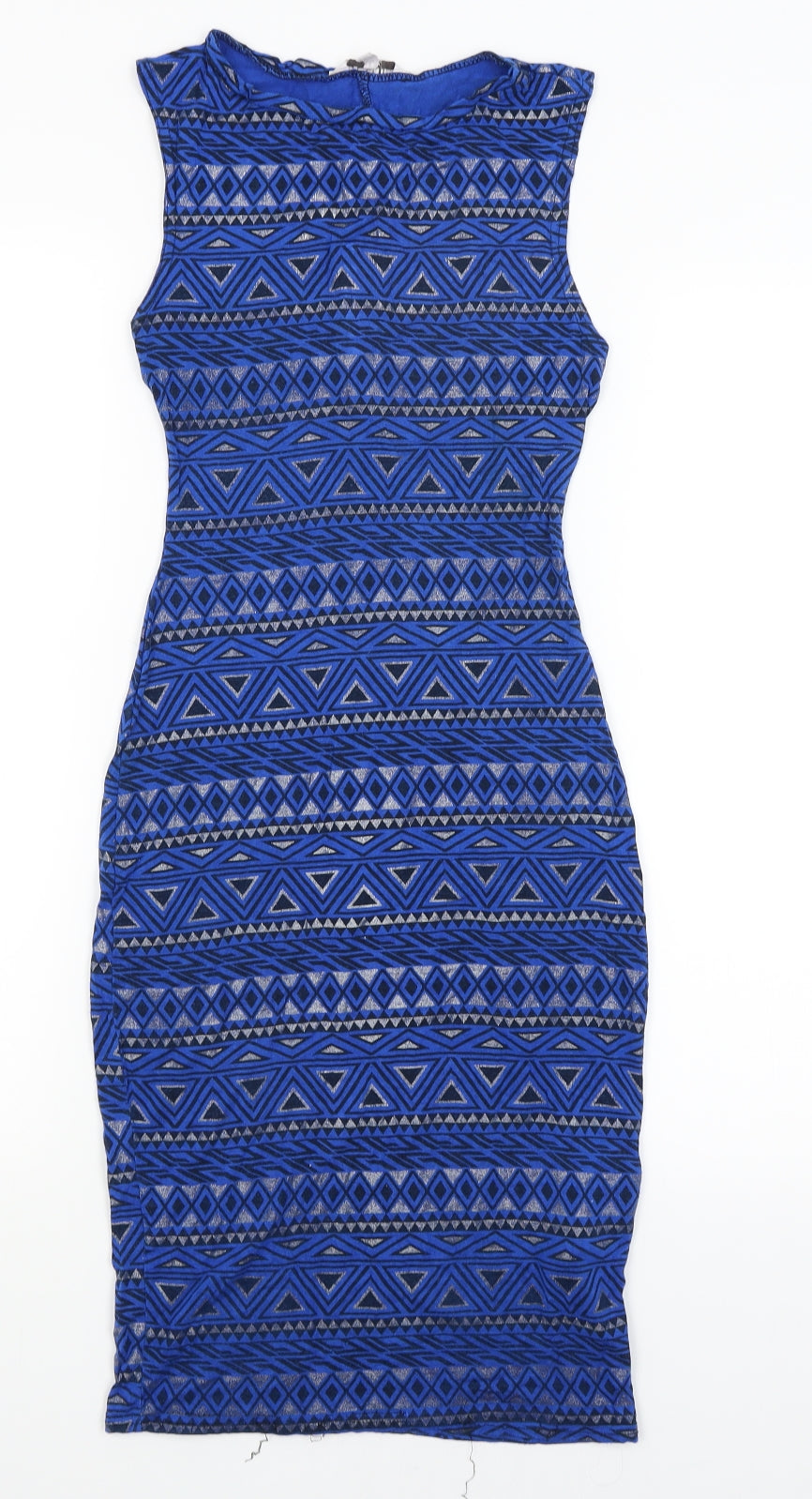New Look Girls Blue Geometric  Mini  Size 10-11 Years