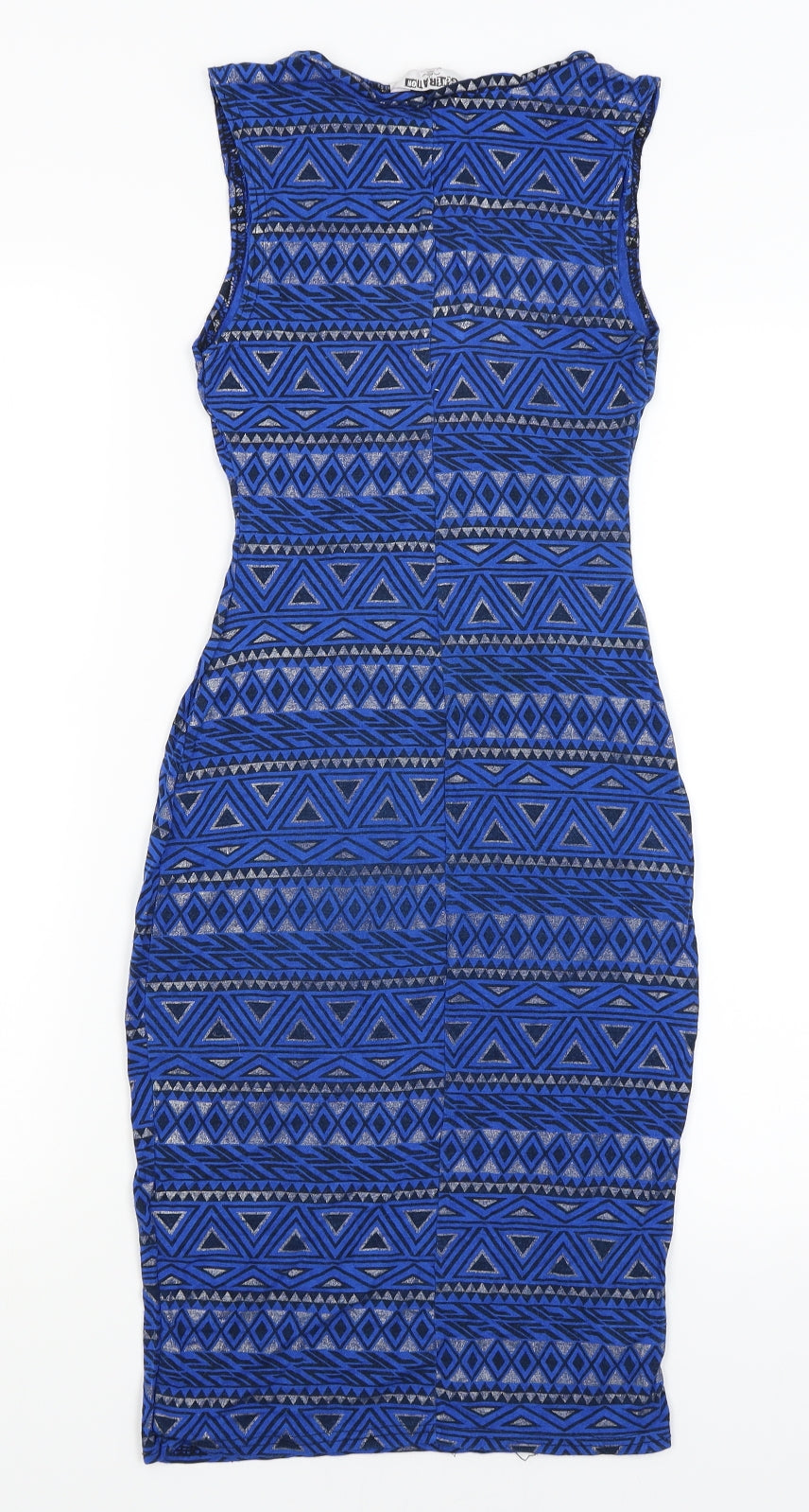 New Look Girls Blue Geometric  Mini  Size 10-11 Years