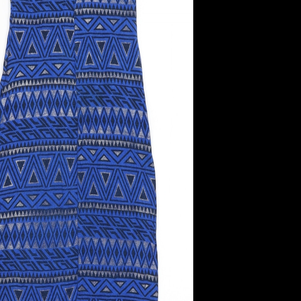 New Look Girls Blue Geometric  Mini  Size 10-11 Years