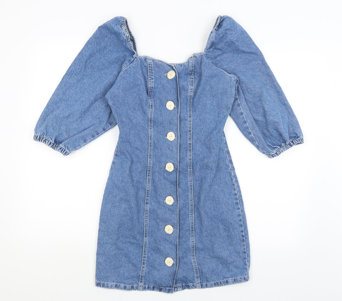 Denim Co Womens Blue   Shirt Dress  Size 6