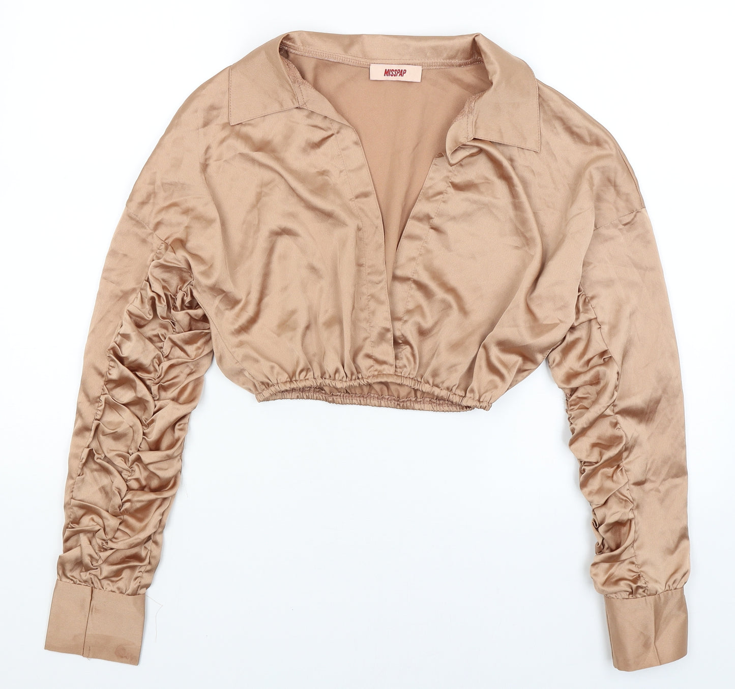 Miss Pap Womens Gold   Jacket  Size 12