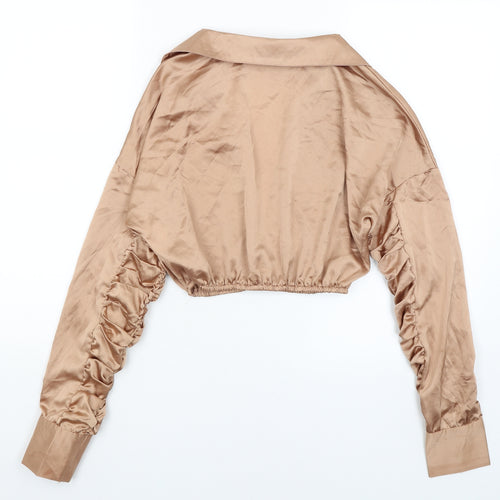 Miss Pap Womens Gold   Jacket  Size 12