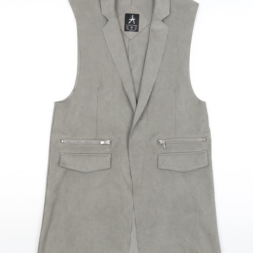 Atmosphere Womens Grey   Wrap Jumper Size 6