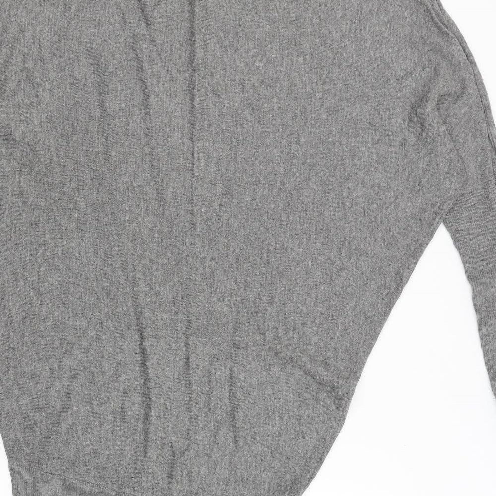 Saint Tropez Womens Grey   Jumper Dress  Size XS
