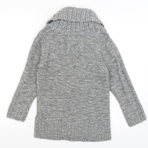 Abercrombie & Fitch Mens Grey   Henley Jumper Size S