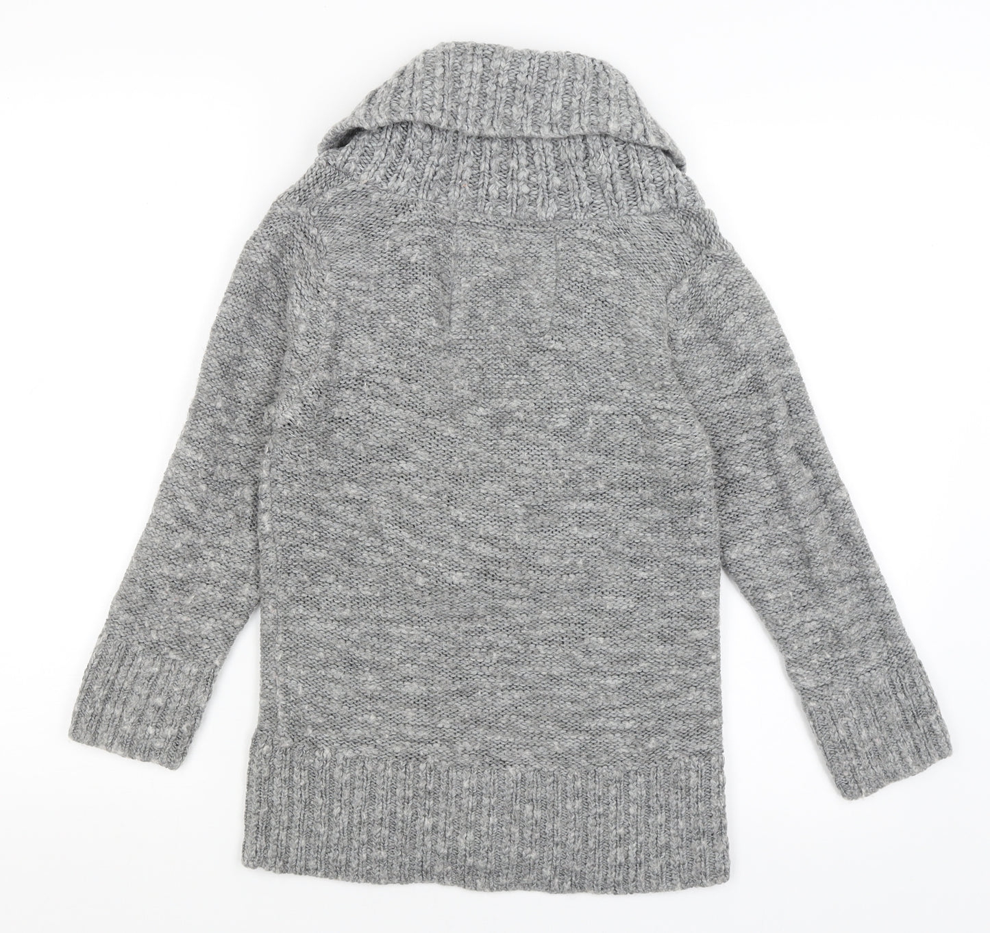 Abercrombie & Fitch Mens Grey   Henley Jumper Size S
