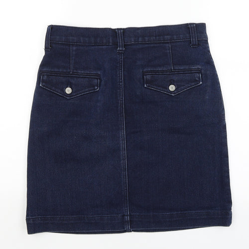 Gap Womens Blue   A-Line Skirt Size 8