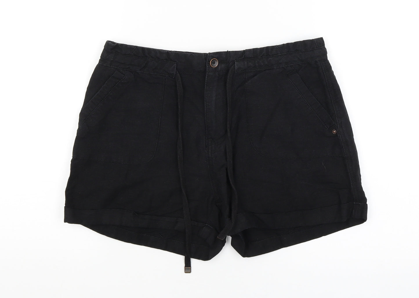 New Look Womens Black   Hot Pants Shorts Size 8