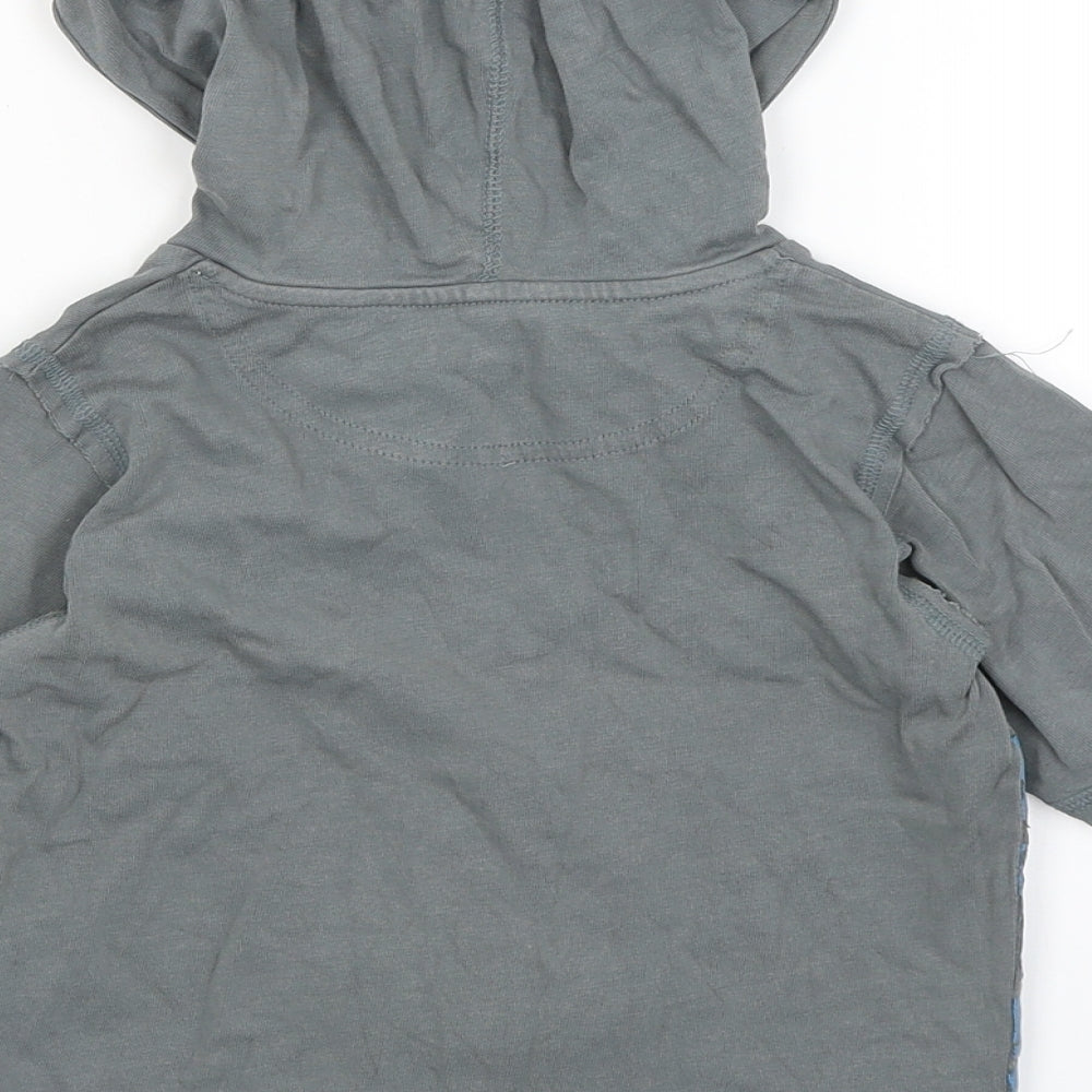 John Rocha Boys Grey   Pullover Hoodie Size 2-3 Years  - Bumper Cars