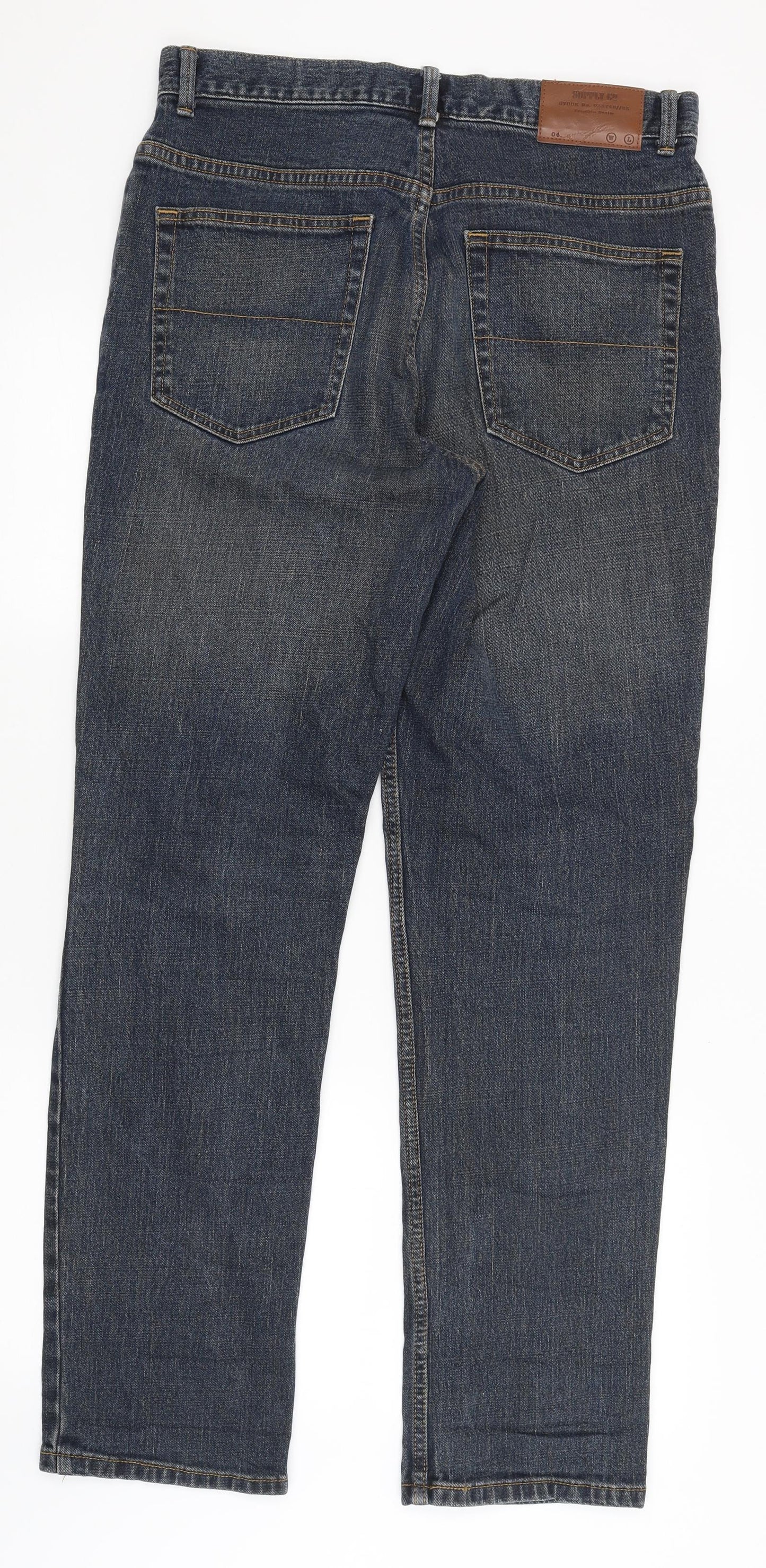TU Mens Blue   Straight Jeans Size 32 in L31 in