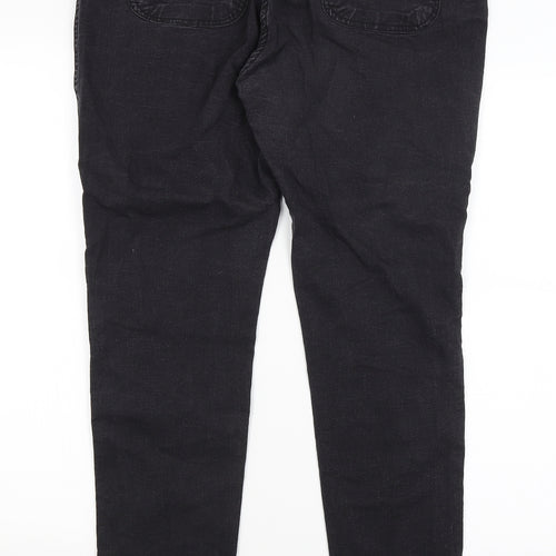 LJ Collection Womens Black   Skinny Jeans Size 16 L28 in