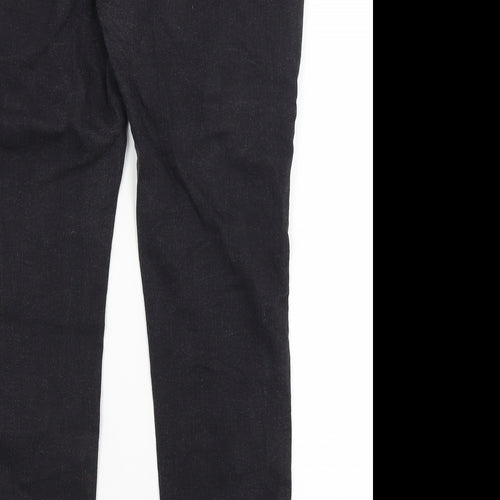 LJ Collection Womens Black   Skinny Jeans Size 16 L28 in