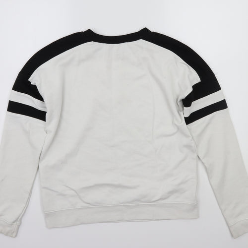 Newlook Womens White   Pullover Jumper Size 12