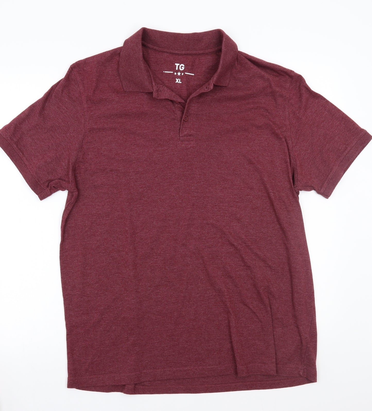 TU Mens Red    Polo Size XL