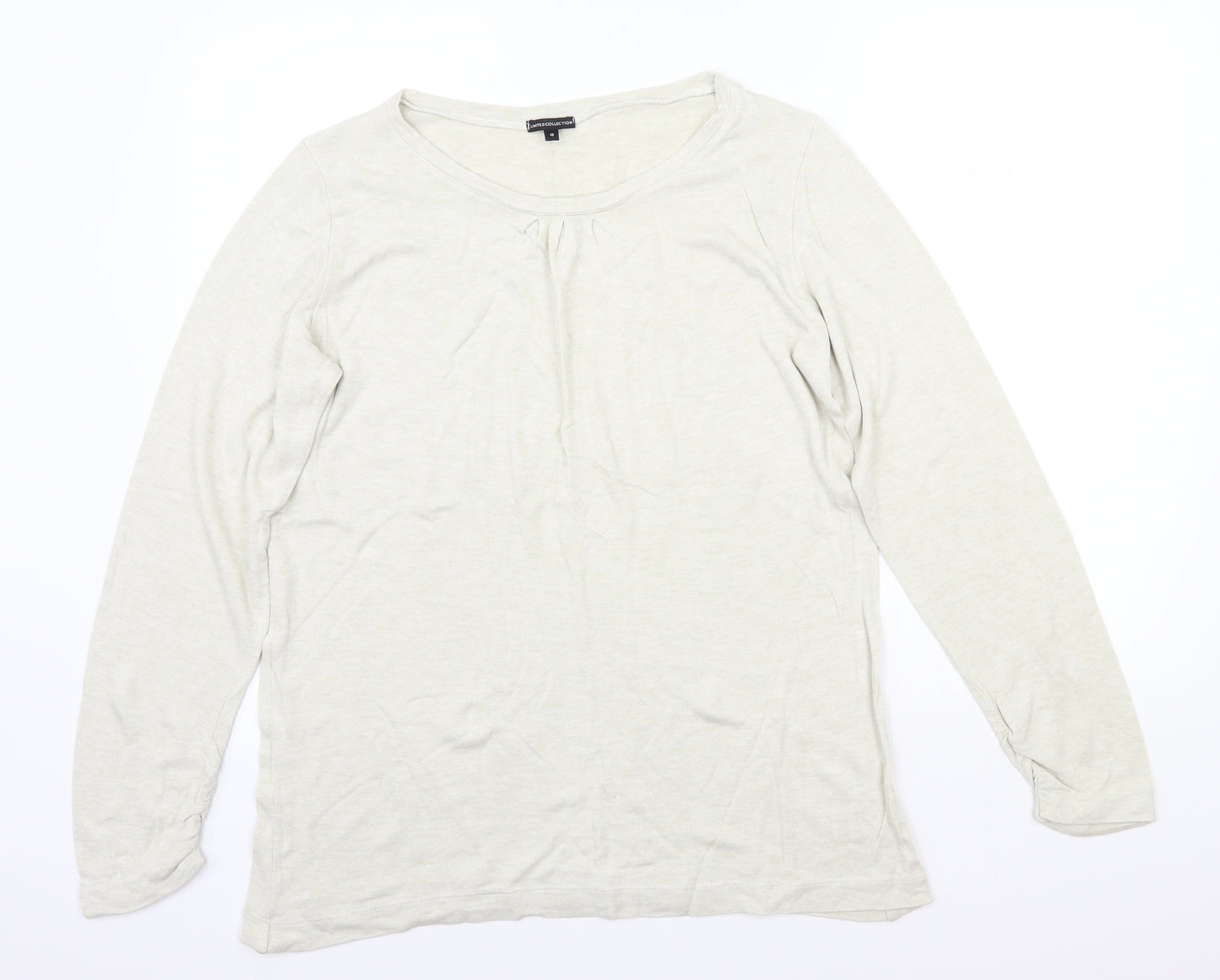 limited collection Womens Beige   Basic T-Shirt Size 16