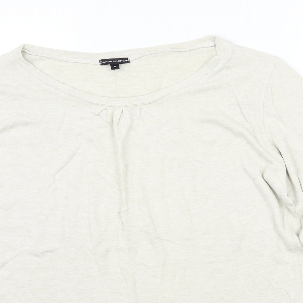limited collection Womens Beige   Basic T-Shirt Size 16