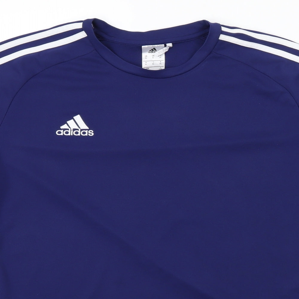 adidas Mens Blue    T-Shirt Size XL