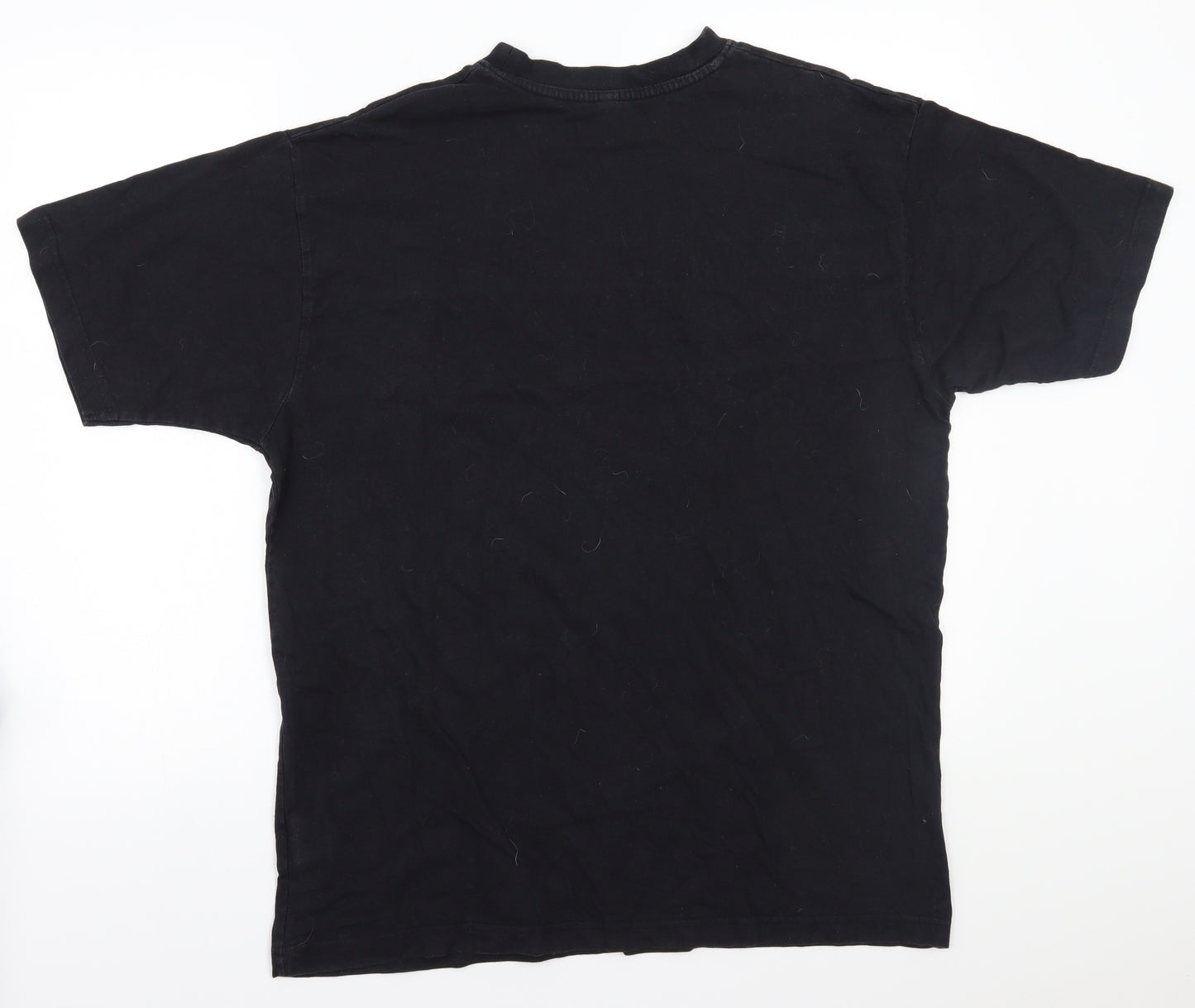 Preworn Mens Black    T-Shirt Size XL