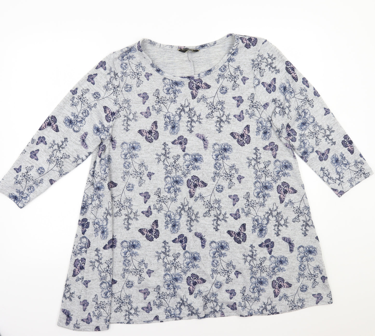 Origionals Womens Grey   Basic T-Shirt Size 16