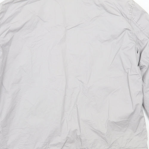 Peacocks Womens Grey  Rayon Jacket Coat Size L