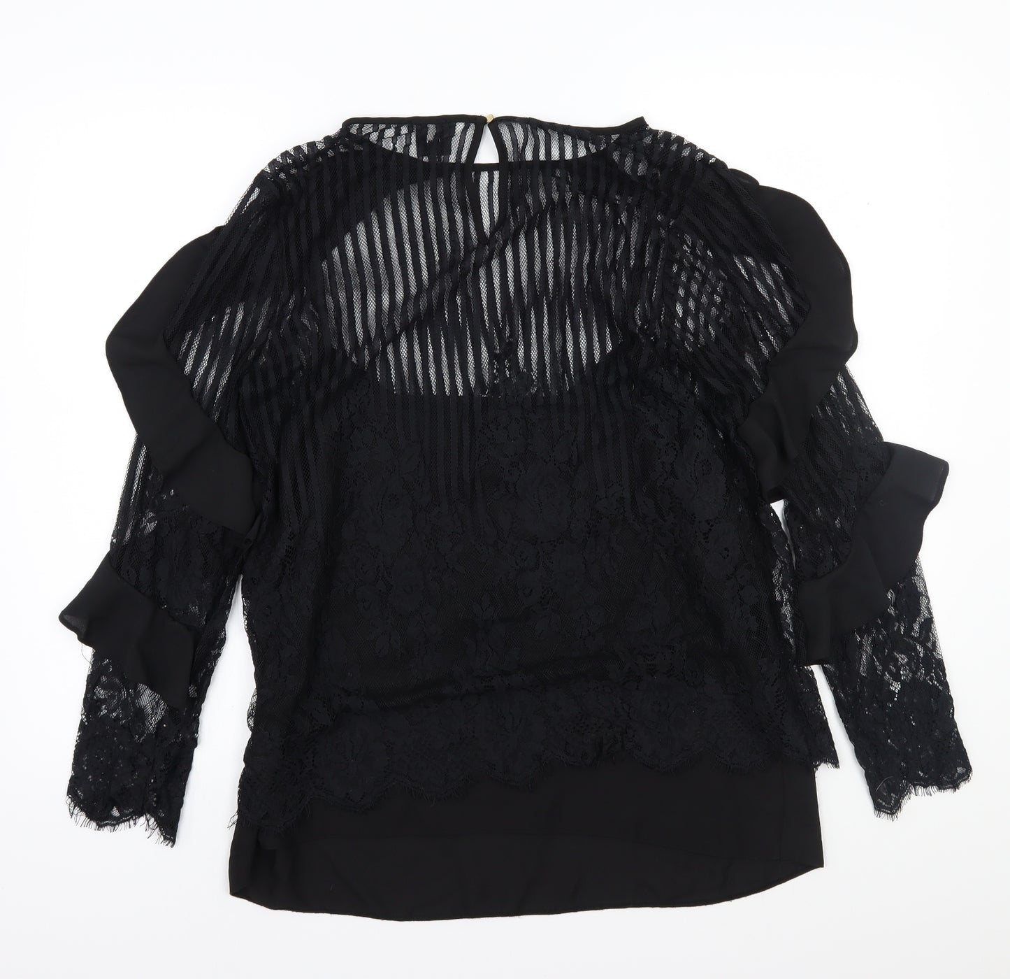 River Island Womens Black   Basic Blouse Size 16