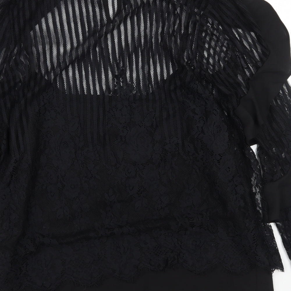 River Island Womens Black   Basic Blouse Size 16