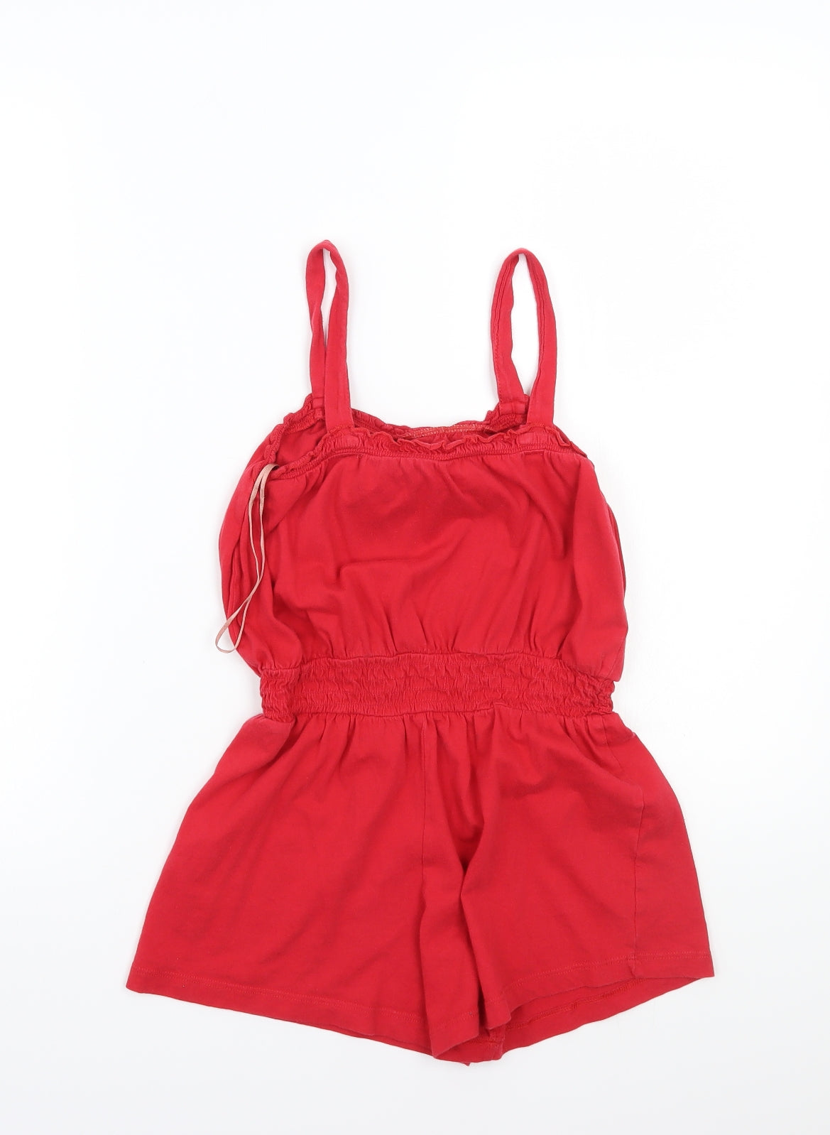 George Girls Red   Playsuit One-Piece Size 9-10 Years