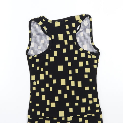 Preworn Girls Black   Basic T-Shirt Size M