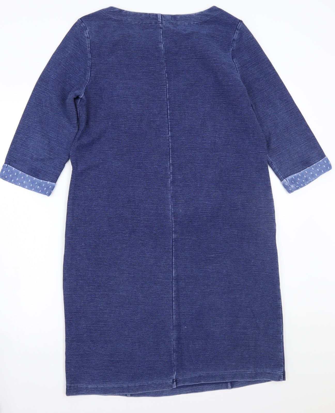 The white stuff Womens Blue  Rayon A-Line  Size 14