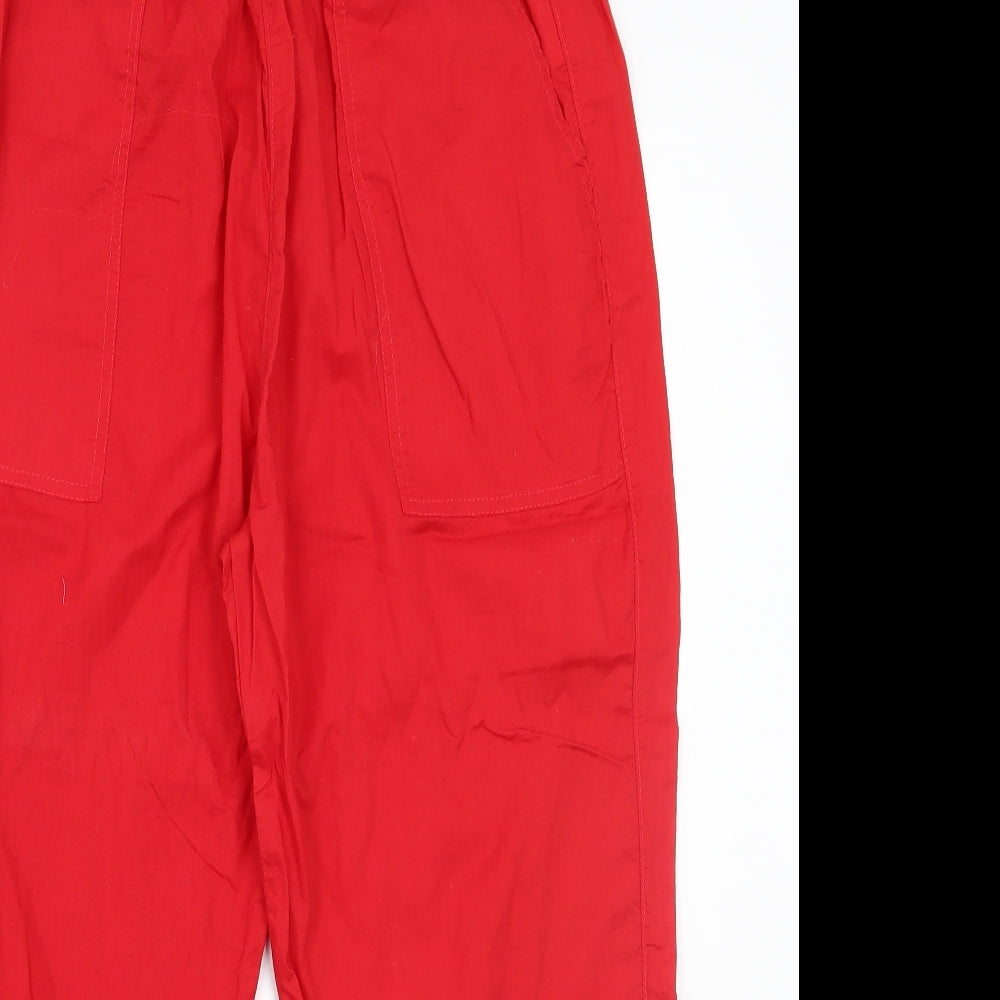 Infinity Womens Red   Trousers  Size 18 L20 in