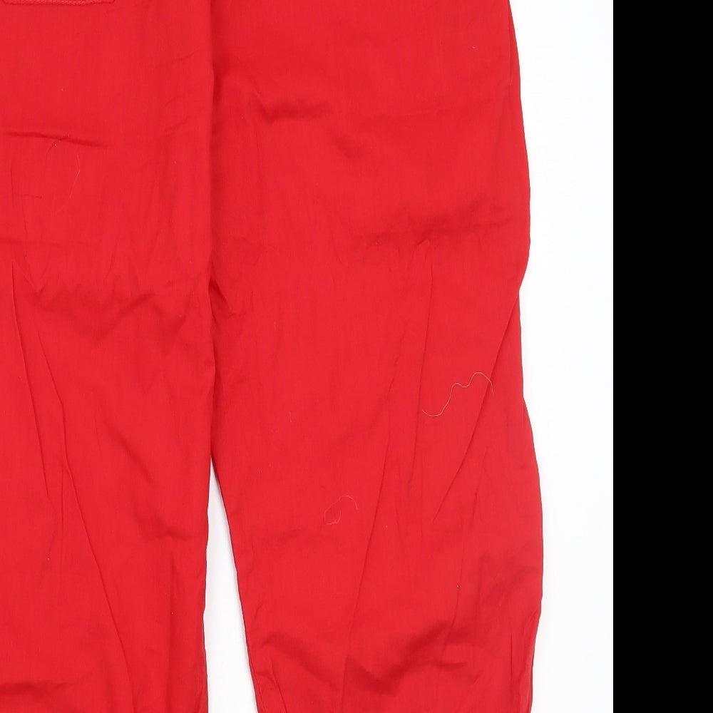 Infinity Womens Red   Trousers  Size 18 L20 in