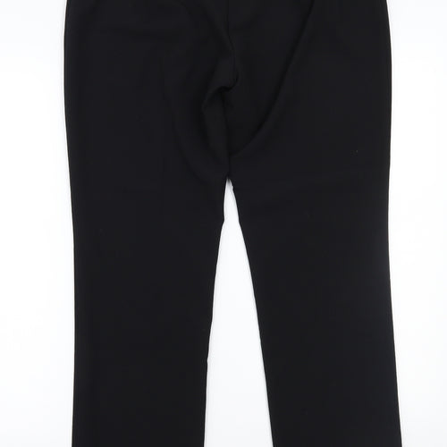 Marks and Spencer Womens Black   Trousers  Size 14 L27 in