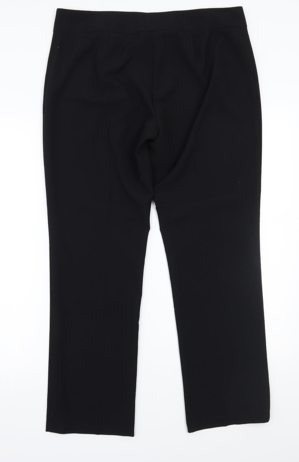 Marks and Spencer Womens Black   Trousers  Size 14 L27 in