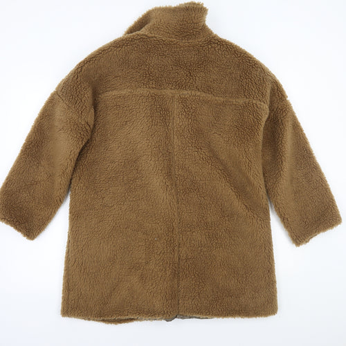 Preworn Womens Brown   Jacket Coat Size L