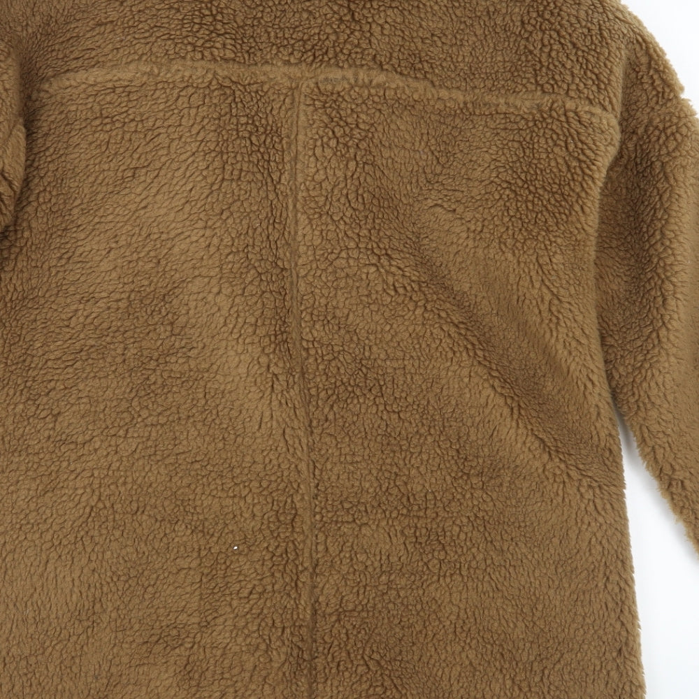 Preworn Womens Brown   Jacket Coat Size L
