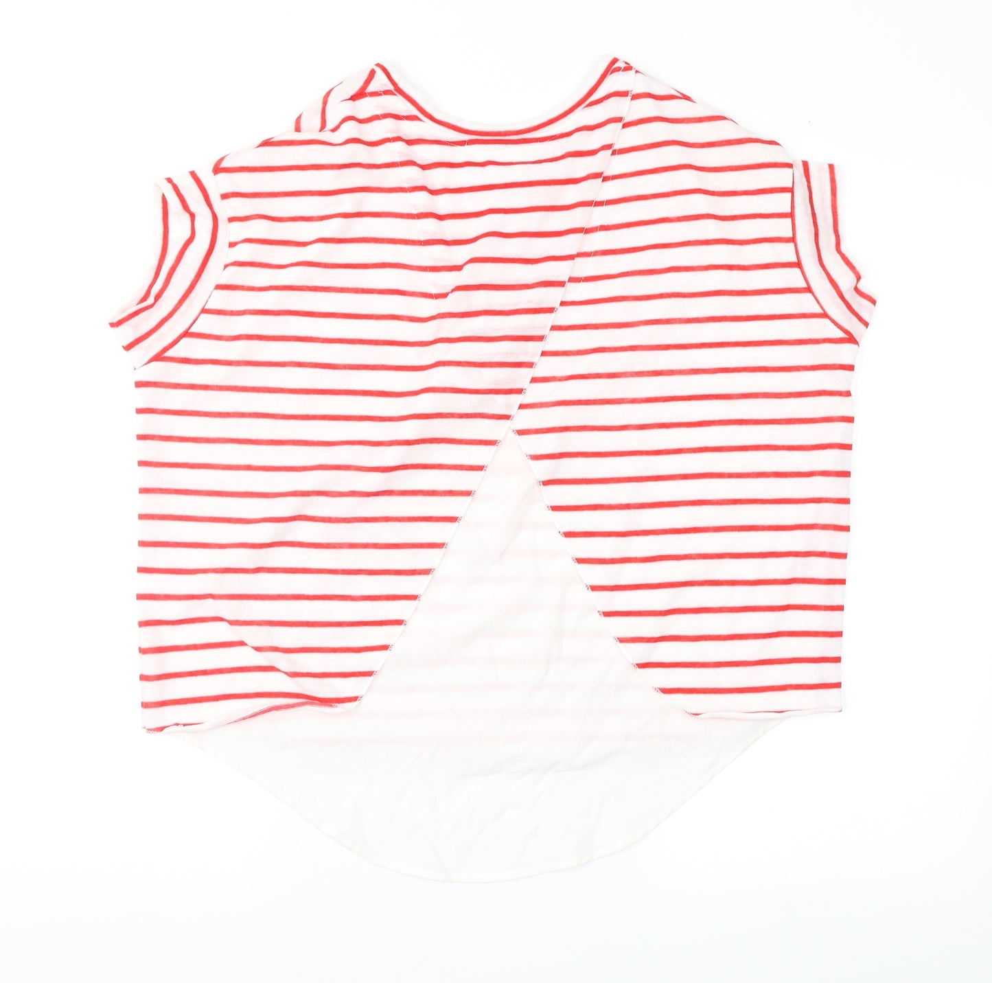 Atmosphere Womens Red Striped  Pullover Jumper Size 10