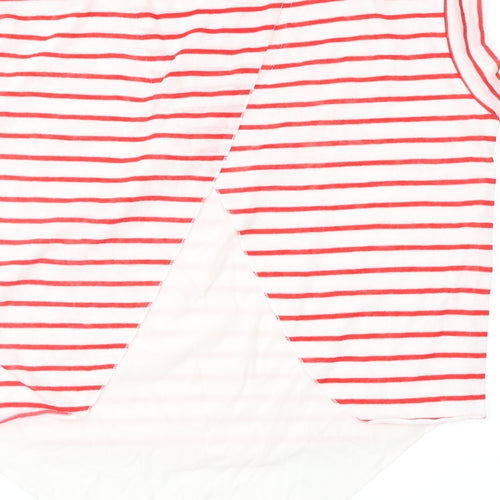 Atmosphere Womens Red Striped  Pullover Jumper Size 10