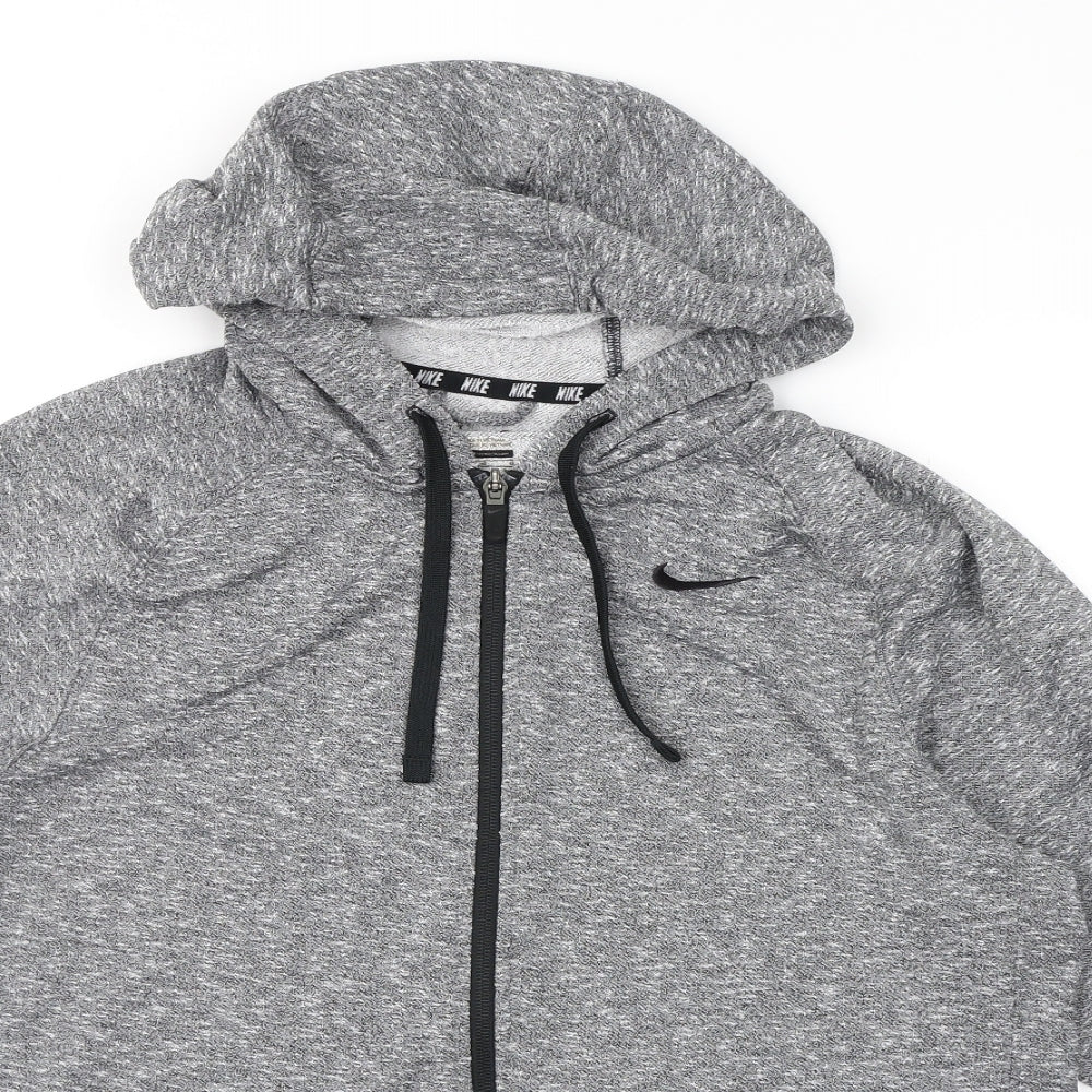 Nike Mens Grey   Full Zip Hoodie Size M