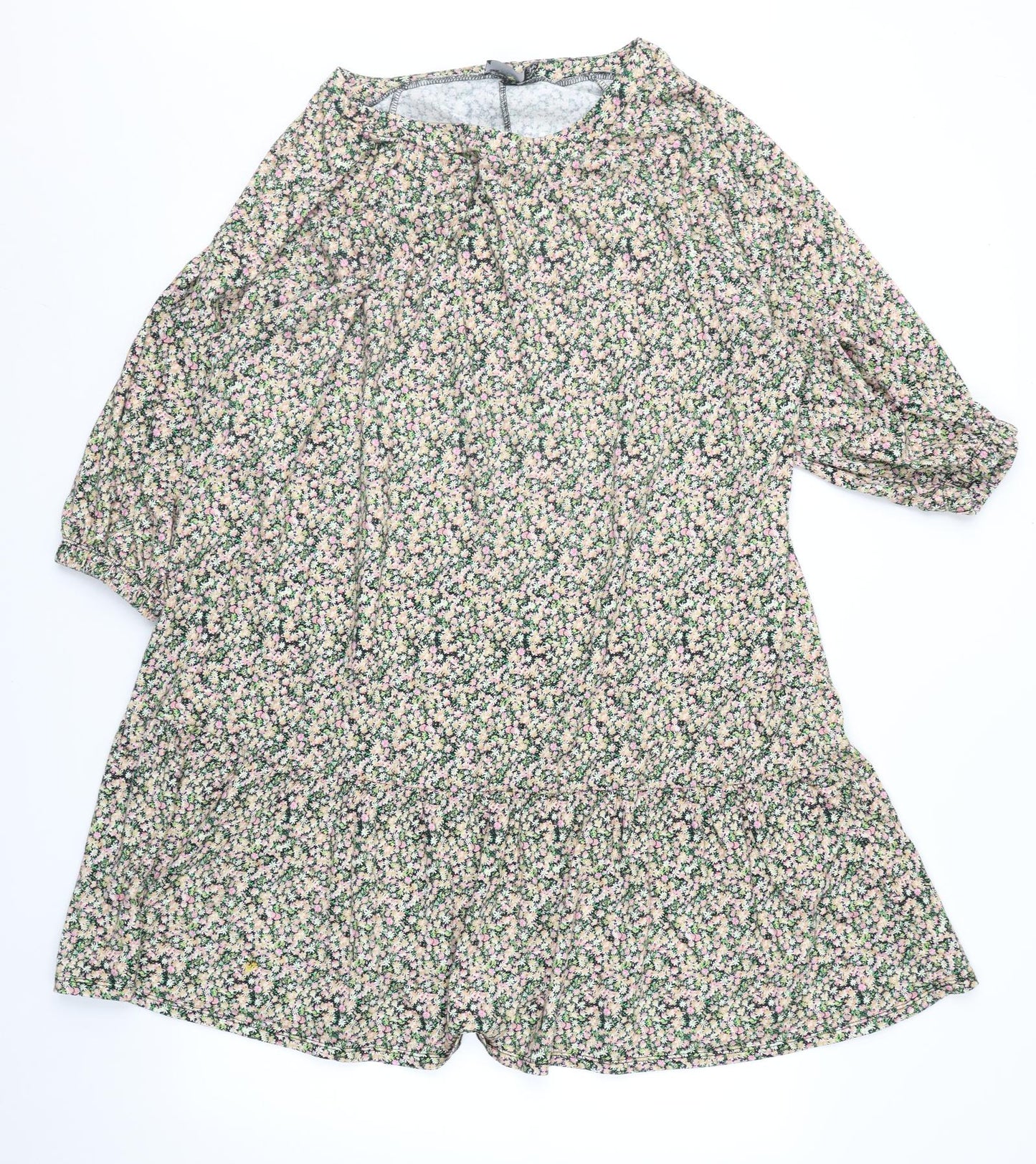 ASOS Womens Multicoloured Floral  Fit & Flare  Size 18