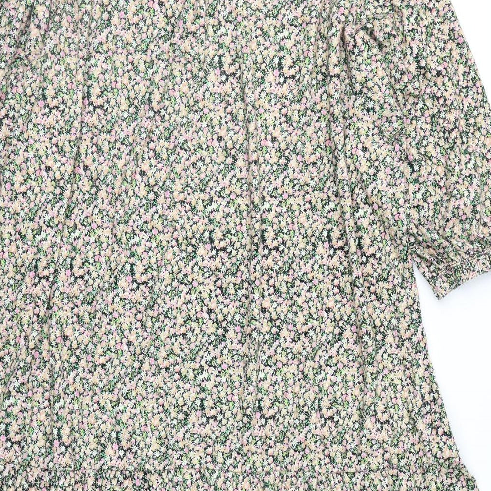 ASOS Womens Multicoloured Floral  Fit & Flare  Size 18