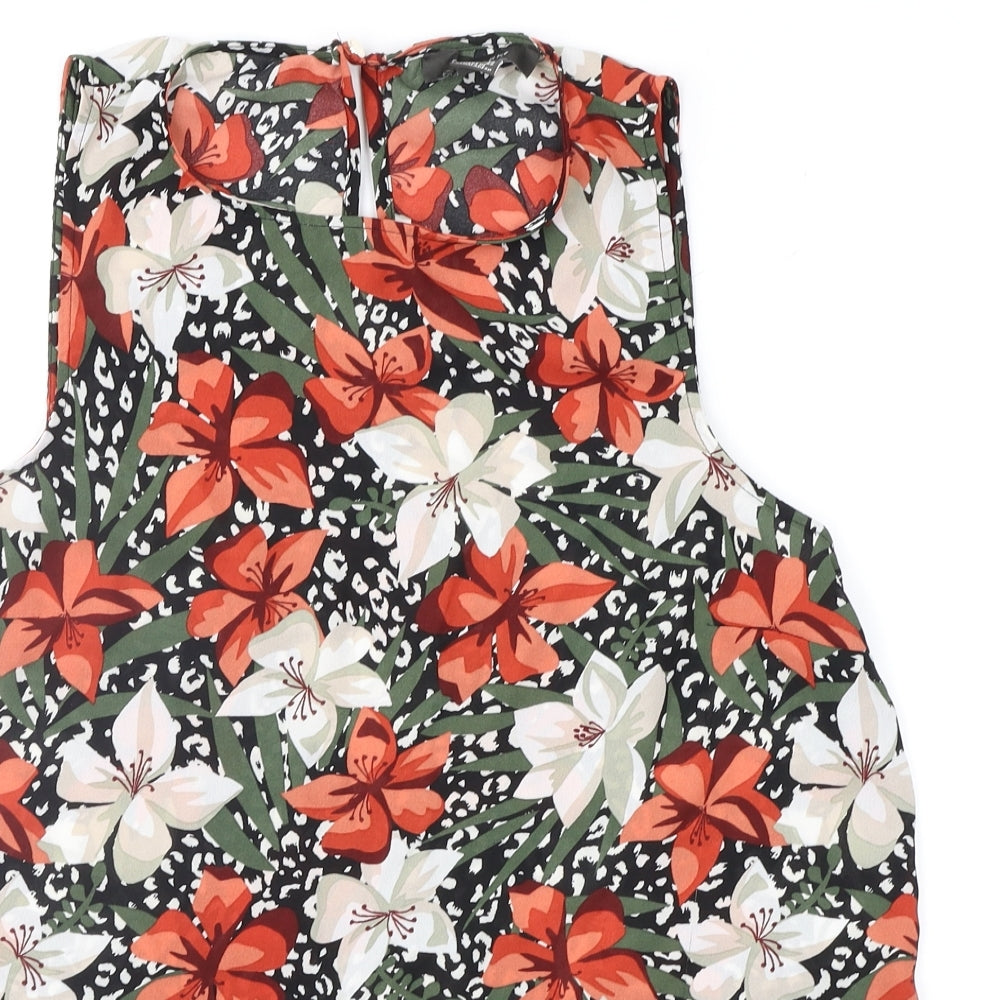 Primark Womens Multicoloured Floral  Basic Blouse Size 14