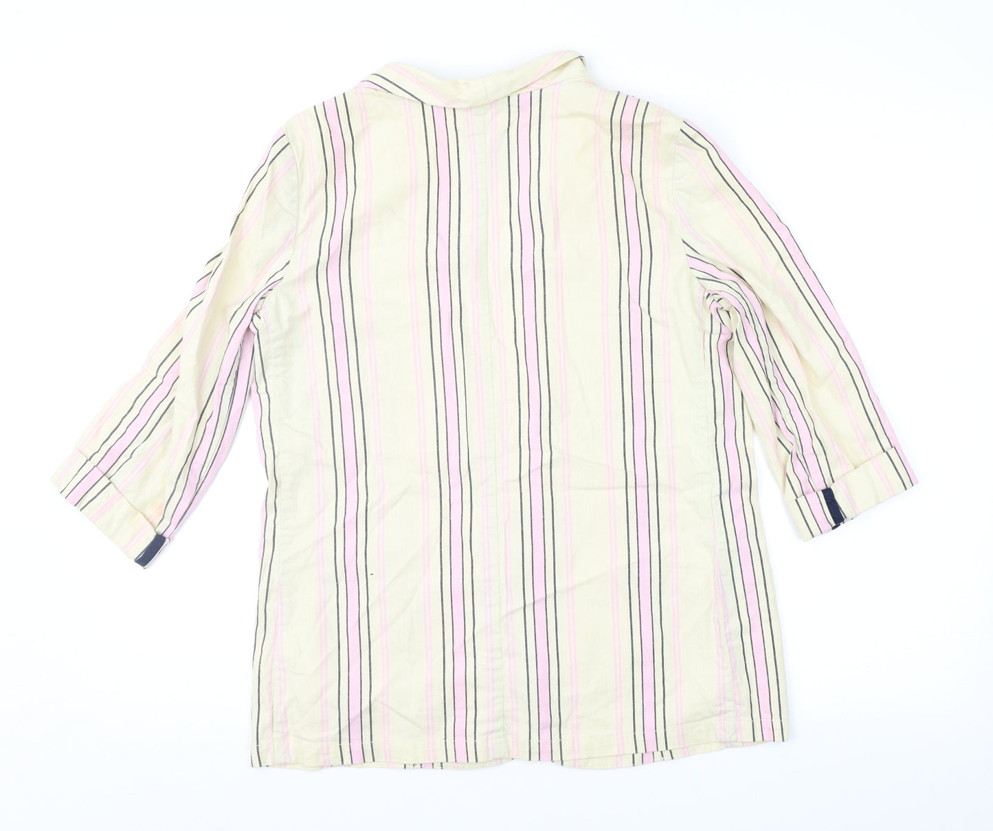 River Island Womens Beige Striped  Jacket  Size 6