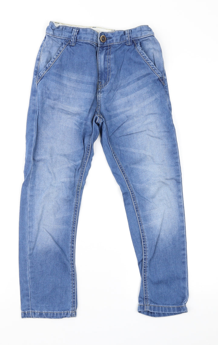Indigo Girls Blue  Denim Straight Jeans Size 7 Years