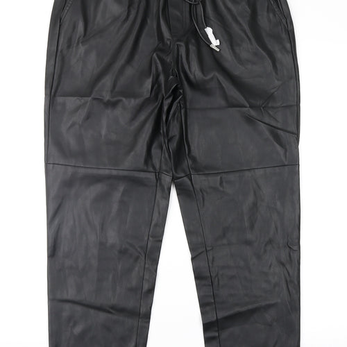 MNG Womens Black   Trousers  Size M L27 in