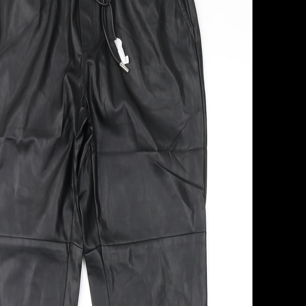 MNG Womens Black   Trousers  Size M L27 in