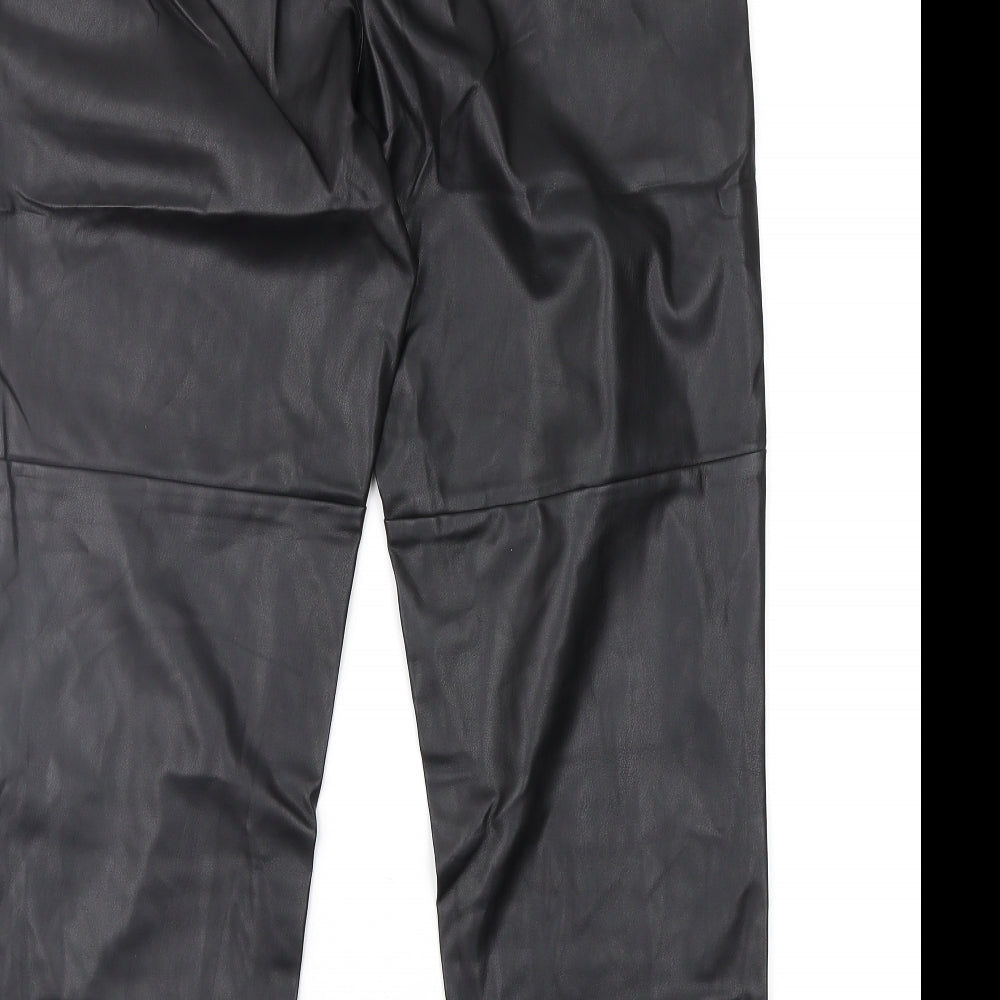 MNG Womens Black   Trousers  Size M L27 in