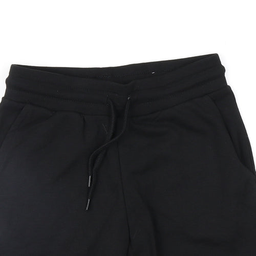 H&M Girls Black   Sweat Shorts